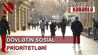 Əhalinin sosial vəziyyətinin yaxşılaşdırılması əsas istiqamətlərdəndir