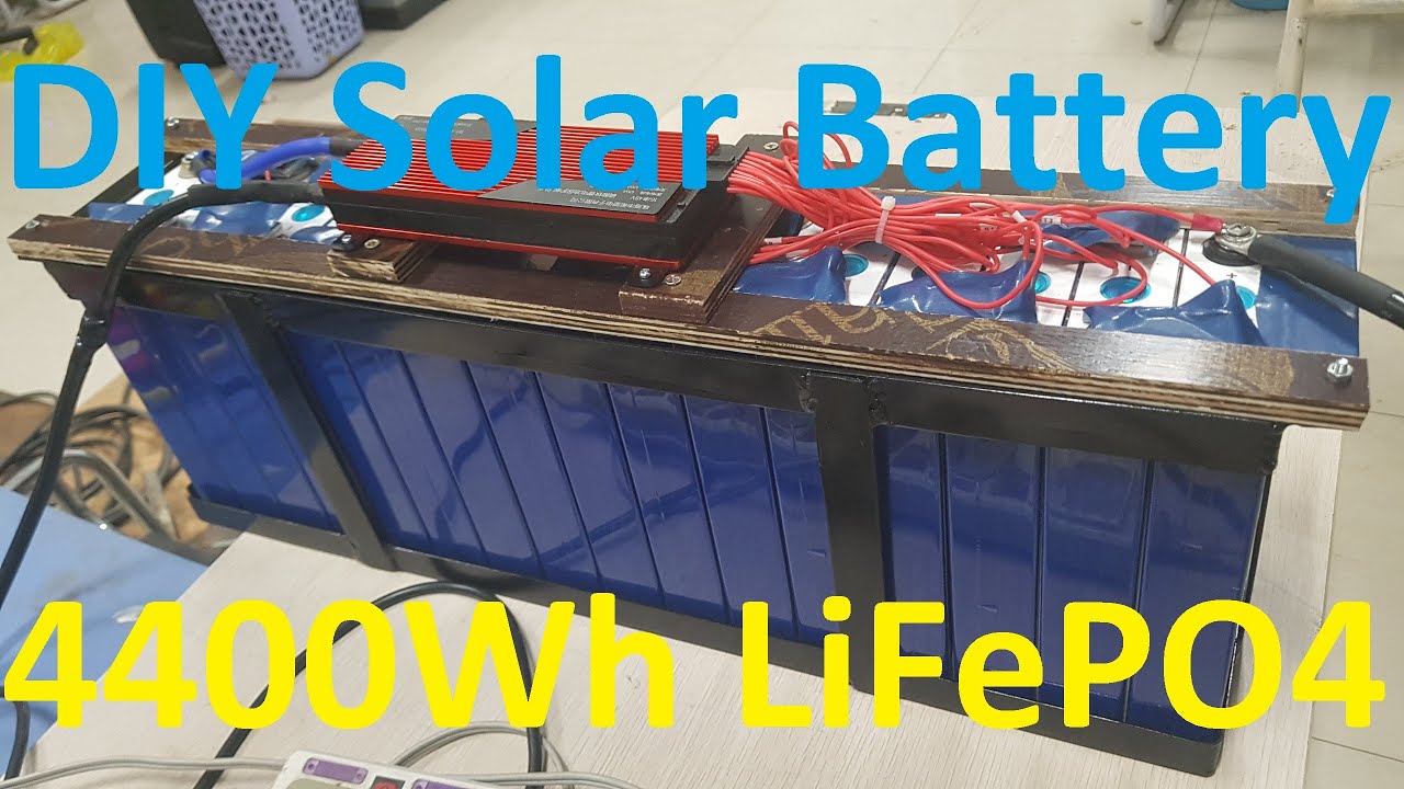 DIY 48V LiFePO4 Battery For Solar System - YouTube