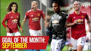 Goal of the Month: September | Van de Beek, Mata, Rashford, Galton, Hannibal & More