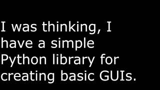 PYTHON EASY GUI DEMO [ENG]