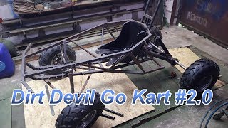 Самодельный карт   (Dirt Devil Go Kart #2.0  part 2)