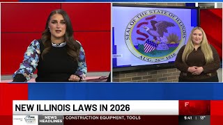 New Illinois laws taking effect in 2026