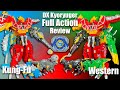 DX Kyoryuzin Western & Kung Fu Combo Full Action Version Set Review - Zyuden Sentai Kyoryuger