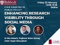 Enhancing Research Visibility through Social Media