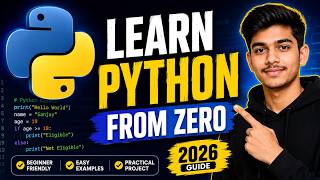 Python Tutorial for Beginners 2026 | Learn Python Programming from Scratch (Full Course)