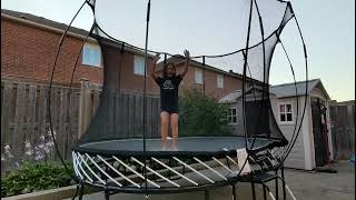 trampoline seat drop