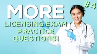 More Nursing Licensing Exam Questions! Again! (NCLEX / REX-PN / CPNRE) [#4]