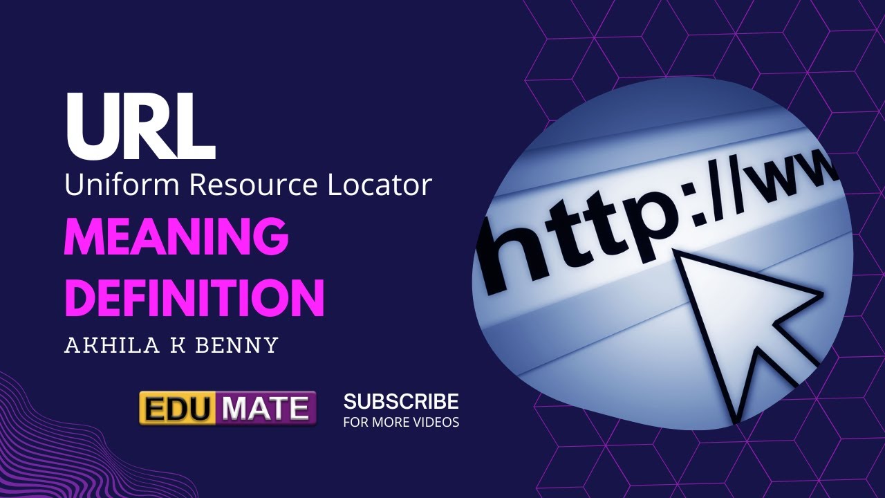 Uniform Resource Locator (URL), Meaning, Definition - YouTube