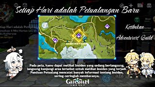 Setiap Hari adalah Petualangan Baru (Kesibukan Adventurers' Guild) - Genshin Impact [haresretakuo]