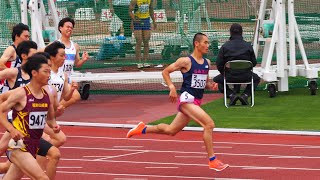 【インターハイ京都府予選会2024】男子800m準決勝1組