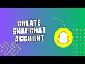 ❤️ TECH: How to create snapchat account | Snapchat account | Full How To