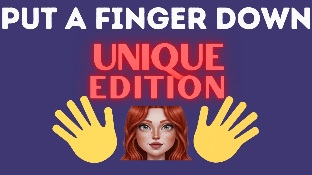 Put A Finger Down Unique Edition Thulz Quiz Youtube