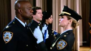 Brooklyn Nine Nine S02E11 captain Ray Holt "boom did it !! no regrets"