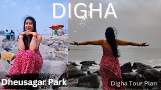 দীঘার সেরা নতুন আকর্ষণ | Old and New Digha Tour | Digha Dheu Sagar Park | Abhyagama Hotel near beach