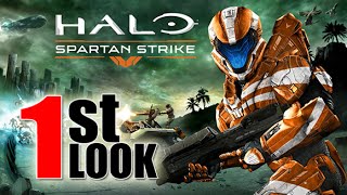 Halo: Spartan Strike - No Master Chief, but still awesome! (1st Look iOS Gameplay)
