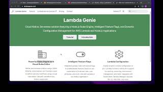 Lambda Genie Intro