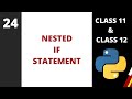 Nested if statement in Python