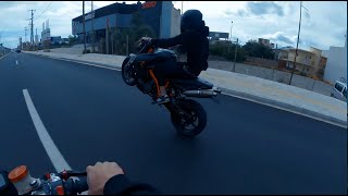 KTM 990 SuperDuke (x2) - Patras By Day Vol.2