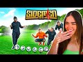 ROSE REACTS TO SIDEMEN IMPOSSIBLE $100,000 FOOTGOLF CHALLENGE!