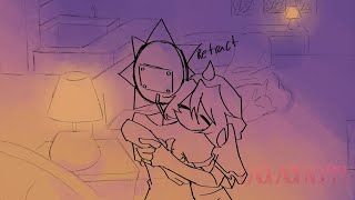 [Tsams Animatic] Solar and Nebula's hug.  @LunarandEarthShow   (Long description.)