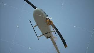 Helicopter showering Flower petals at Kumbh Mela Haridwar