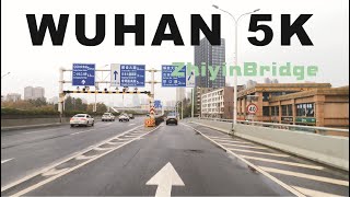 驾驶市区-武汉【高清POV.4K.5K.】知音桥-中国/Driving Downtown-WuhanPOV.4K.5K.ZhiyinBridge -CHINA