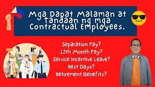 Rights and Benefits of Contractual Employees./SSS,Pag-IBIG,Philhealth/ 13th Month Pay (Prof. Allan)