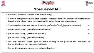 More Servlet API