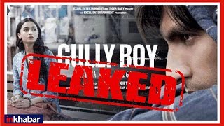 Gully Boy Full Movie Download Leaked Online रिलीज के दूसरे दिन ऑनलाइन लीक हुई रणवीर सिंह की गली बॉय