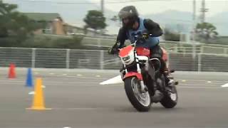 2018 9 24 MSGC Moto Gymkhana ちか 選手 VTR1000F  壱