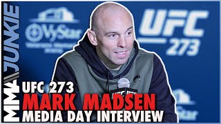 Mark Madsen hopes to shine after move to PPV main card opener | UFC 273 media day