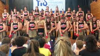 MIS Kapa Haka performance at Tawa festival