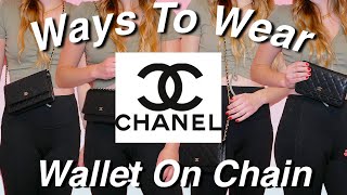 Ways To Wear The Chanel Wallet On Chain