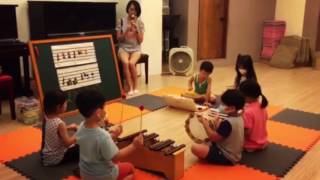 Orff-Together we can improvise Part 1奧福音樂律動