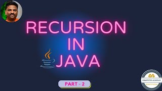 Recursion in Java ( PART - 2 ) | Recursive Function | Java | Class 11th | class 12th | ISC