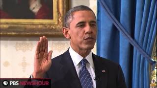 Watch President Obama Take the Oath of Office