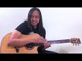 အနိုင်နဲ့ပိုင်း solo guitar tutorial (acoustic) #zawlattros #myanmarguitartutorial #ahnge #အငဲ