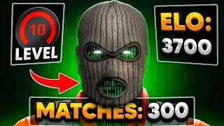 He BLATANTLY Cheats On FACEIT LVL 10...(3700 ELO, 300 matches)
