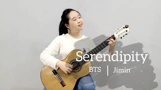 BTS SERENDIPITY JIMIN - JION /GUITAR TAB 세렌디피티 방탄소년단 지민 - 박지온 /기타 연주 타브 악보 클래식기타