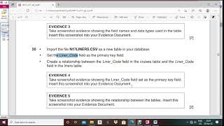 IGCSE ICT OCT NOV 2017 Database