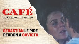 Gaviota cumplió su sueño de volver a besar a Sebastián | Café, con aroma de mujer 1994