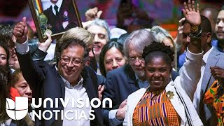 Las felicitaciones de AMLO y otros presidentes a Petro tras su triunfo electoral en Colombia