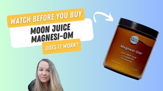 Moon Juice MagnesiOM Review