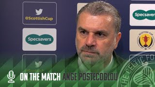 Ange Postecoglou On The Match | Celtic 5-1 St Mirren | Bhoys through to Scottish Cup Quarter-Finals