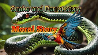 Parrot and snake story | moral stories |true friendship |#factex