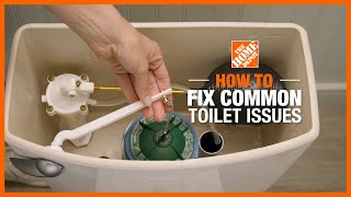 3 Common Toilet Issues | Toilet Repair | The Home Depot