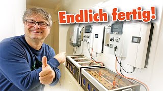 XXL-Energiespeicher mit 30 kWh SELBST gebaut! 👉 Alle Details zur Anlage in diesem Video!