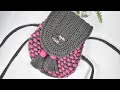 How to Crochet A 6 x 10 Backpack (Moroccan Tile Stitch)