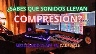 SABES QUE SONIDOS LLEVAN COMPRESIÓN? // Mezcla EP 5 Clap y Toms