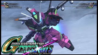 【SDガンダム GGENERATION CROSS RAYS】ウィンダム（ネオ・ロアノーク専用機）戦闘シーン